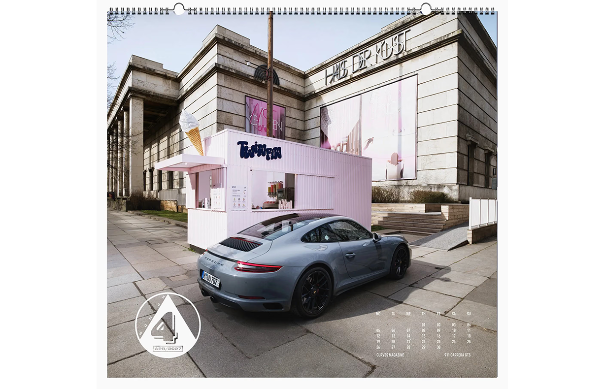 2027 Porsche Calendar 'AHEAD' : Suncoast Porsche Parts & Accessories